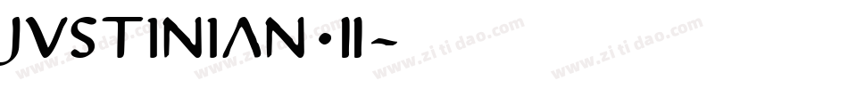 Justinian 2字体转换